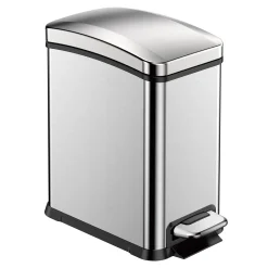 EKO New Rejoice Tretmülleimer Edelstahl 8 Liter