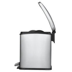 EKO New Rejoice Tretmülleimer Edelstahl 8 Liter