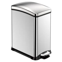 EKO New Rejoice Tretmülleimer Edelstahl 15 Liter
