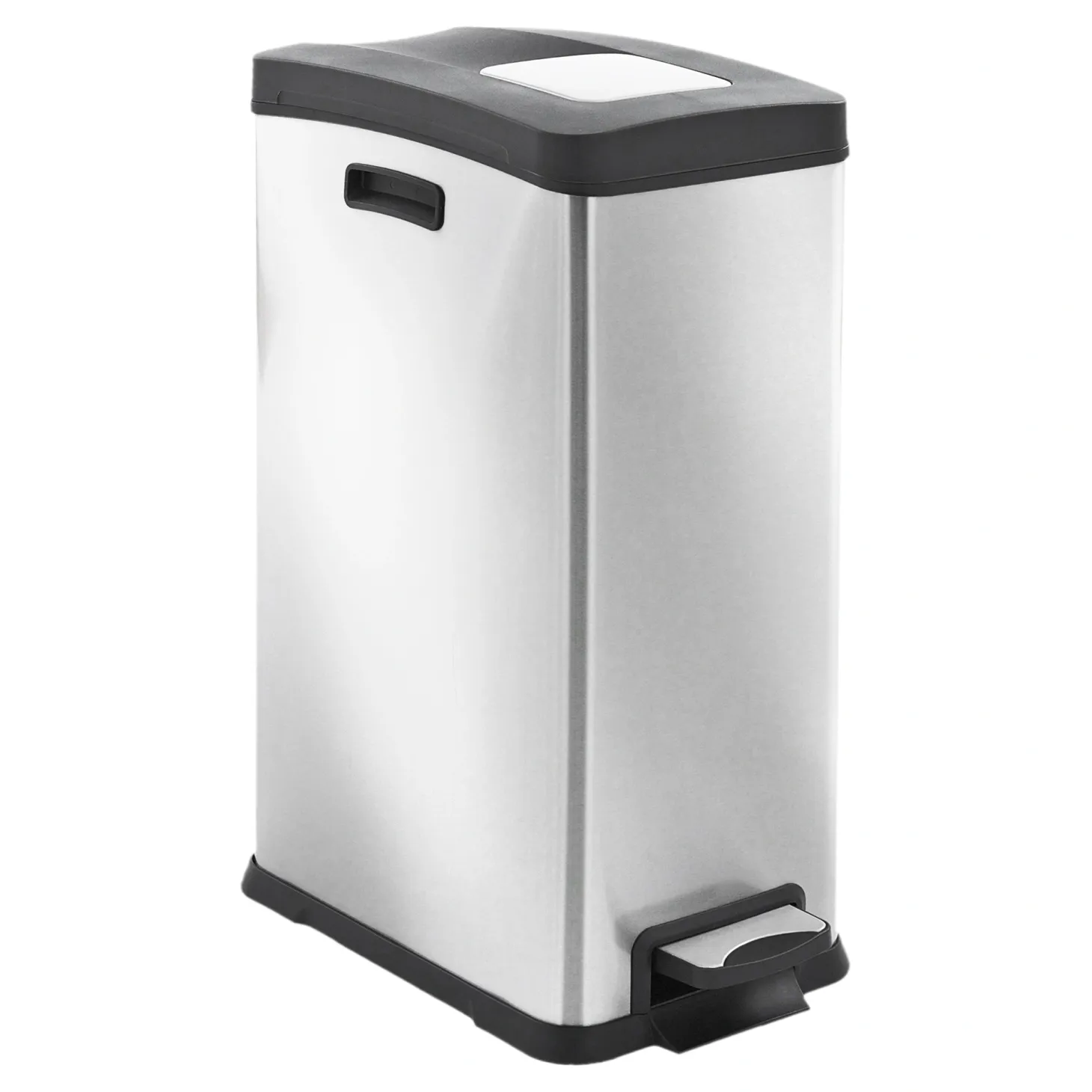 EKO Rejoice Step Bin Tretmülleimer Edelstahl 30 Liter