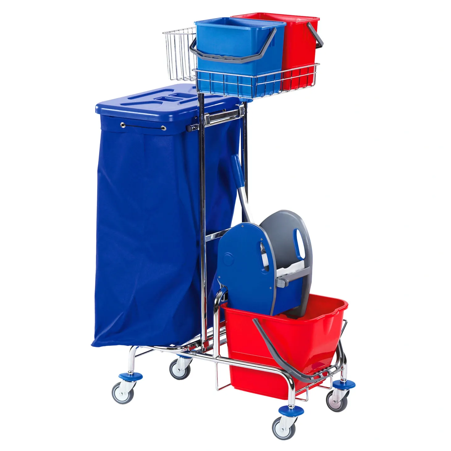 Floorstar SOLID GW 1 Gerätewagen für 1 x 120 l Abfallsack