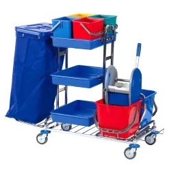 Floorstar SOLID RW 1 Q 2-70 Reinigungswagen für 2 x 70 l Abfallsäcke