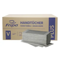 Fripa Papierhandtücher Plus L V-Falz, 25x23 cm, 1-lagig, Recycling