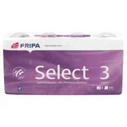 Fripa Select Toilettenpapier Premium 3-lagig, 250 Blatt