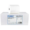 FUNNY Handtuchrolle Autocut 2-lagig, hochweiß, 130 Meter, 21 cm