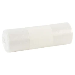 FUNNY HDPE Müllbeutel mit Seitenfalte 90 Liter extra, weiß, 7 my