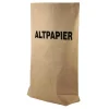 FUNNY Papiermüllsäcke 120 Liter mit Bodenfalte, braun, 2-lagig