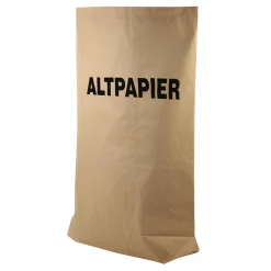 FUNNY Papiermüllsäcke 120 Liter mit Bodenfalte, braun, 2-lagig