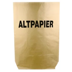 FUNNY Papiermüllsäcke 120 Liter mit Bodenfalte, braun, 2-lagig