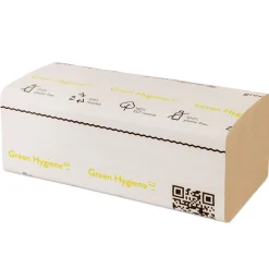Green Hygiene Falthandtücher FALK Recycling V-Falz 25 x 23 cm 1-lagig, natur