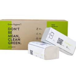 Green Hygiene Falthandtücher FALK Recycling V-Falz 25 x 23 cm 1-lagig, natur