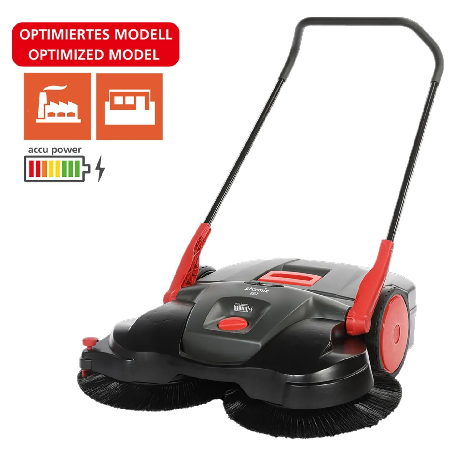 Haaga Starmix 697 Akku Kehrmaschine