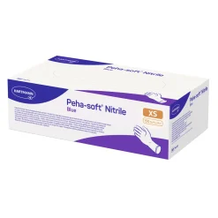 Hartmann Peha-soft Einmalhandschuhe Nitrile Blue, puderfrei VE 1500 Stück