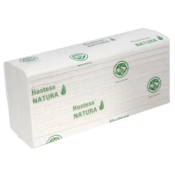 Hostess NATURA 6812 Papierhandtücher Recycling C-Falz 25 x 50 cm, 2-lagig, weiß