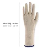 Hygonorm Cuff Long Baumwollhandschuhe natur, VE 600 Stück