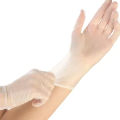 Hygonorm Ideal Fit Vinylhandschuhe transparent puderfrei, VE 1000 Stück
