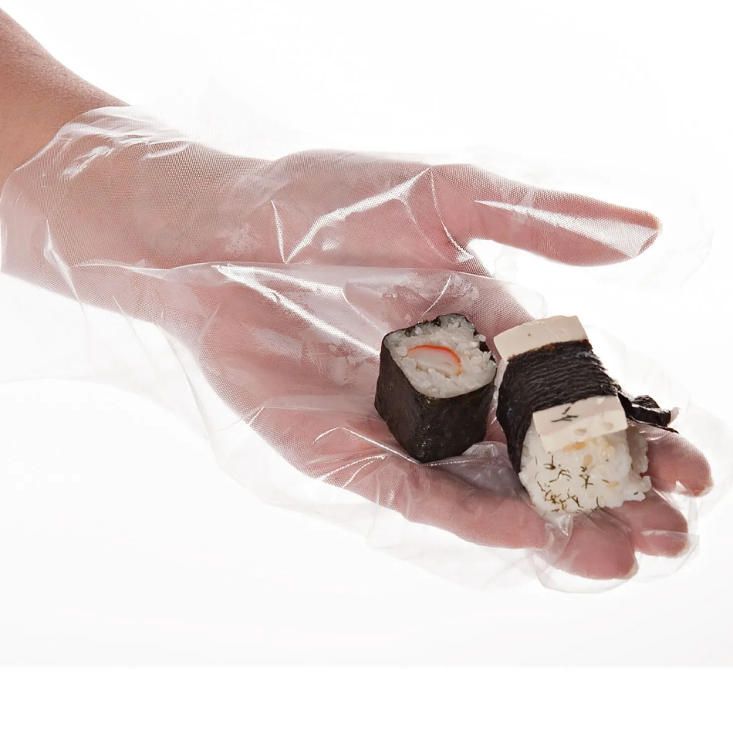 Hygostar Allfood CPE-Handschuhe transparent, VE 2000 Stück