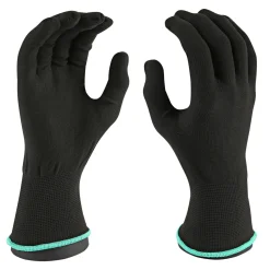 Hygostar Allfood Feinstrickhandschuhe schwarz, VE 120 Paar