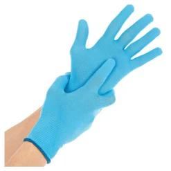 Hygostar Allfood Feinstrickhandschuhe blau, VE 120 Paar