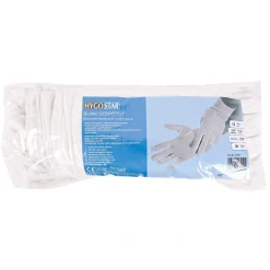 Hygostar Blanc Doubled Baumwollhandschuhe weiß, VE 300 Paar