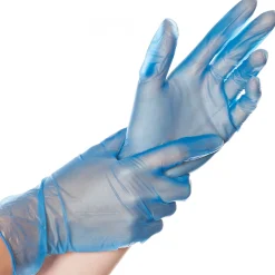 Hygostar Classic Vinylhandschuhe blau gepudert, VE 1000 Stück