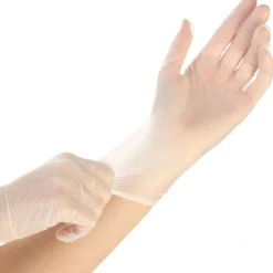 Hygostar Classic Vinylhandschuhe transparent gepudert, VE 1000 Stück
