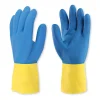 Hygostar Conqueror ll Chemikalienschutzhandschuhe mit Neopren-Beschichtung gelb/blau, VE 50 Paar
