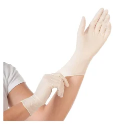 Hygostar Grip Latexhandschuhe weiß puderfrei, VE 1000 Stück