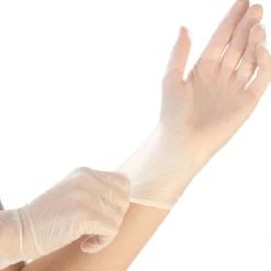 Hygostar Ideal Vinylhandschuhe transparent puderfrei, VE 1000 Stück