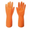 Hygostar Nova Super 70 Chemikalienschutzhandschuhe mit Latex-Beschichtung orange, VE 24 Paar