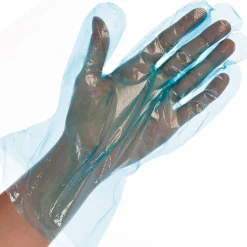 Hygostar Polyclassic Soft LDPE-Handschuhe blau, VE 5000 Stück