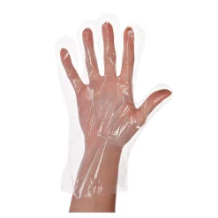 Hygostar Polyclassic Soft LDPE-Handschuhe transparent paarweise verpackt, VE 5000 Paar