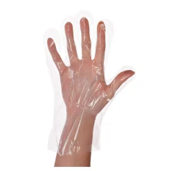 Hygostar Polyclassic Strong LDPE-Handschuhe transparent geblockt, VE 5000 Stück
