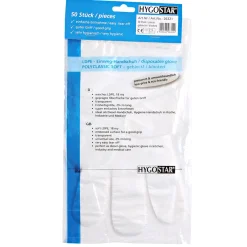 Hygostar Polyclassic Strong LDPE-Handschuhe transparent geblockt, VE 5000 Stück