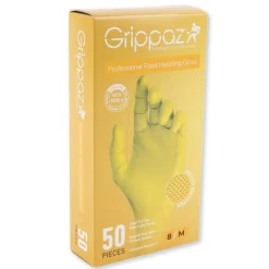 Hygostar Power Grip Nitrilhandschuhe gelb puderfrei, VE 500 Stück