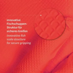 Hygostar Power Grip Nitrilhandschuhe rot puderfrei, VE 500 Stück