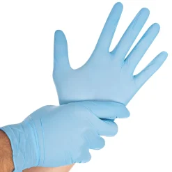 Hygostar Safe Light Nitrilhandschuhe blau puderfrei