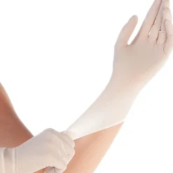 Hygostar Safe Super Stretch Nitrilhandschuhe weiß puderfrei, VE 1000 Stück