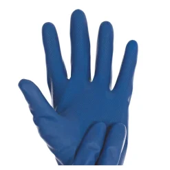 Hygostar Satin Blue Chemikalienschutzhandschuhe blau, VE 10 Paar