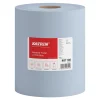 Katrin 481108 L Industrieputztuchrolle mit Zwischenverleimung blau, 2-lagig, 22 cm breit, 500 Tücher