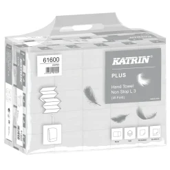 Katrin 61600 Plus Hand Towel One Stop L3 Papierhandtücher, 3-lagig, 20,3x32cm