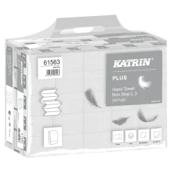 Katrin 61563 Plus Hand Towel One Stop L3 Papierhandtücher wide, 3-lagig, 24x32cm