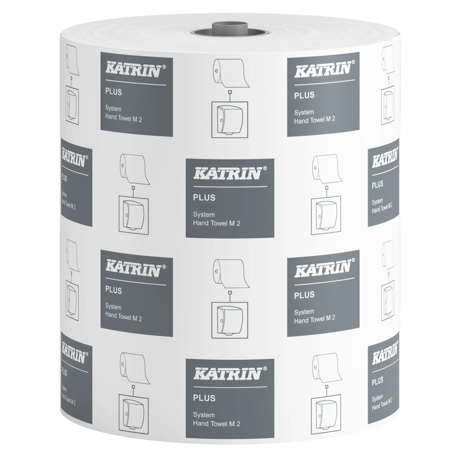 Katrin 97449 Plus System-Handtuchrollen M2 2-lagig, 150 Meter