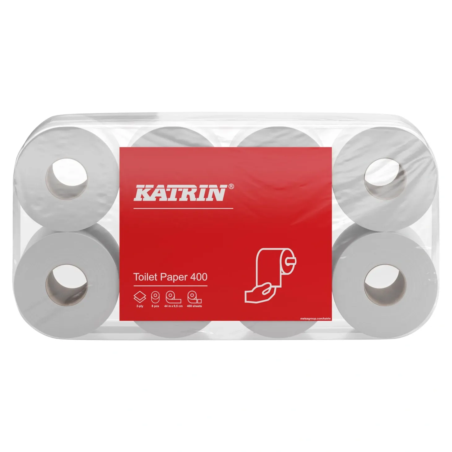 Katrin 14293 Toilettenpapier 400 2-lagig 400 Blatt