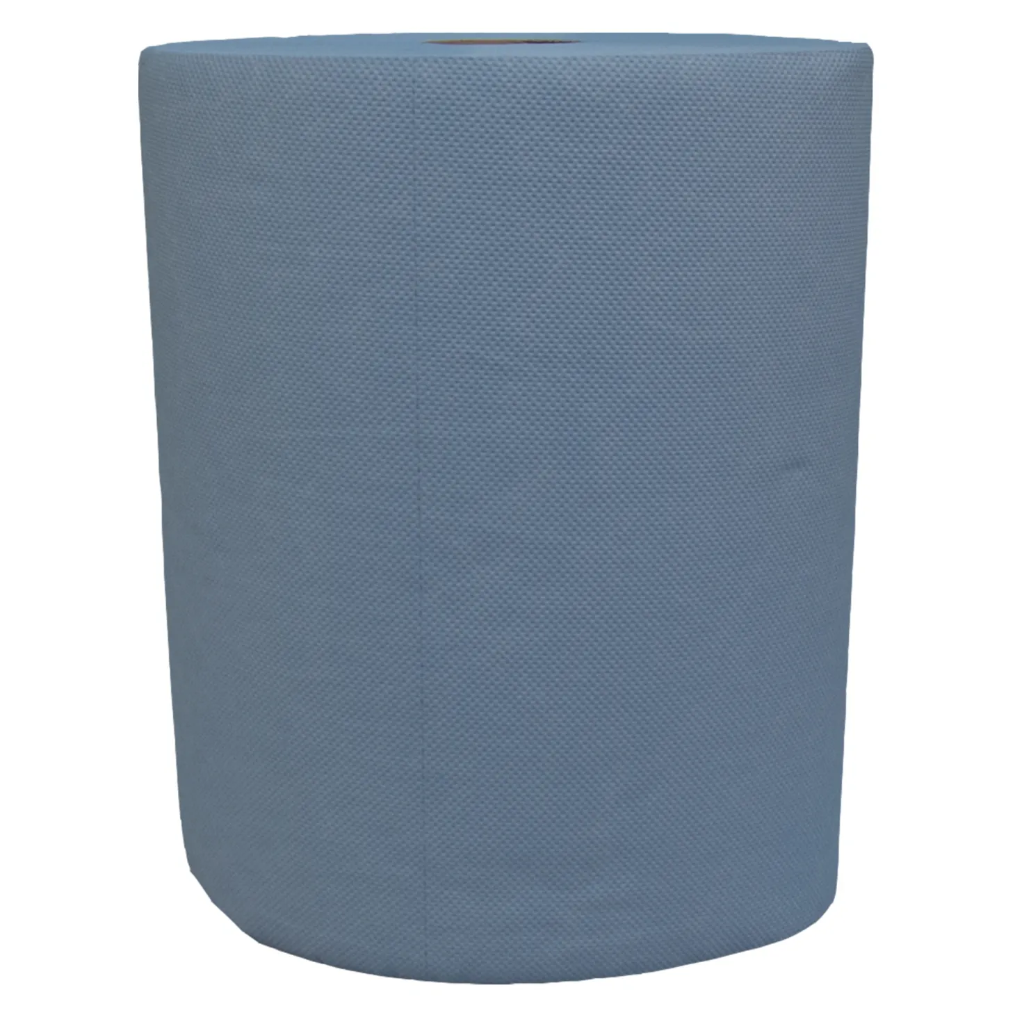 Katrin 464187 XXL Industrieputztuchrolle mit Zwischenverleimung blau, 2-lagig, 38 cm breit, 1000 Tücher