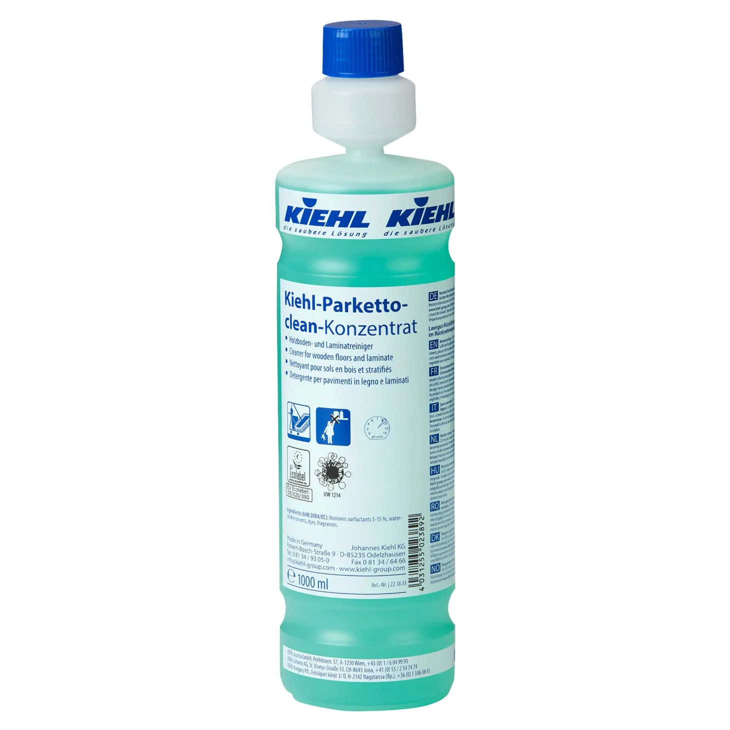 Kiehl Parketto-clean-Konzentrat Holzboden- und Laminatreiniger