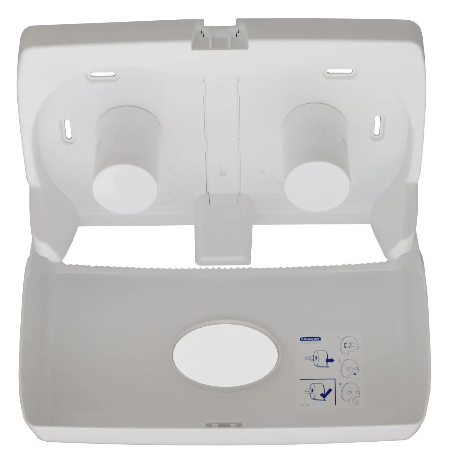 Kimberly-Clark Aquarius 6947 Doppel-Toilettenpapierspender Mini Jumbo