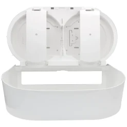 Kimberly-Clark Aquarius 7186, 7187 Mini-Doppel-Toilettenpapierspender mit Zentralentnahme Jumbo