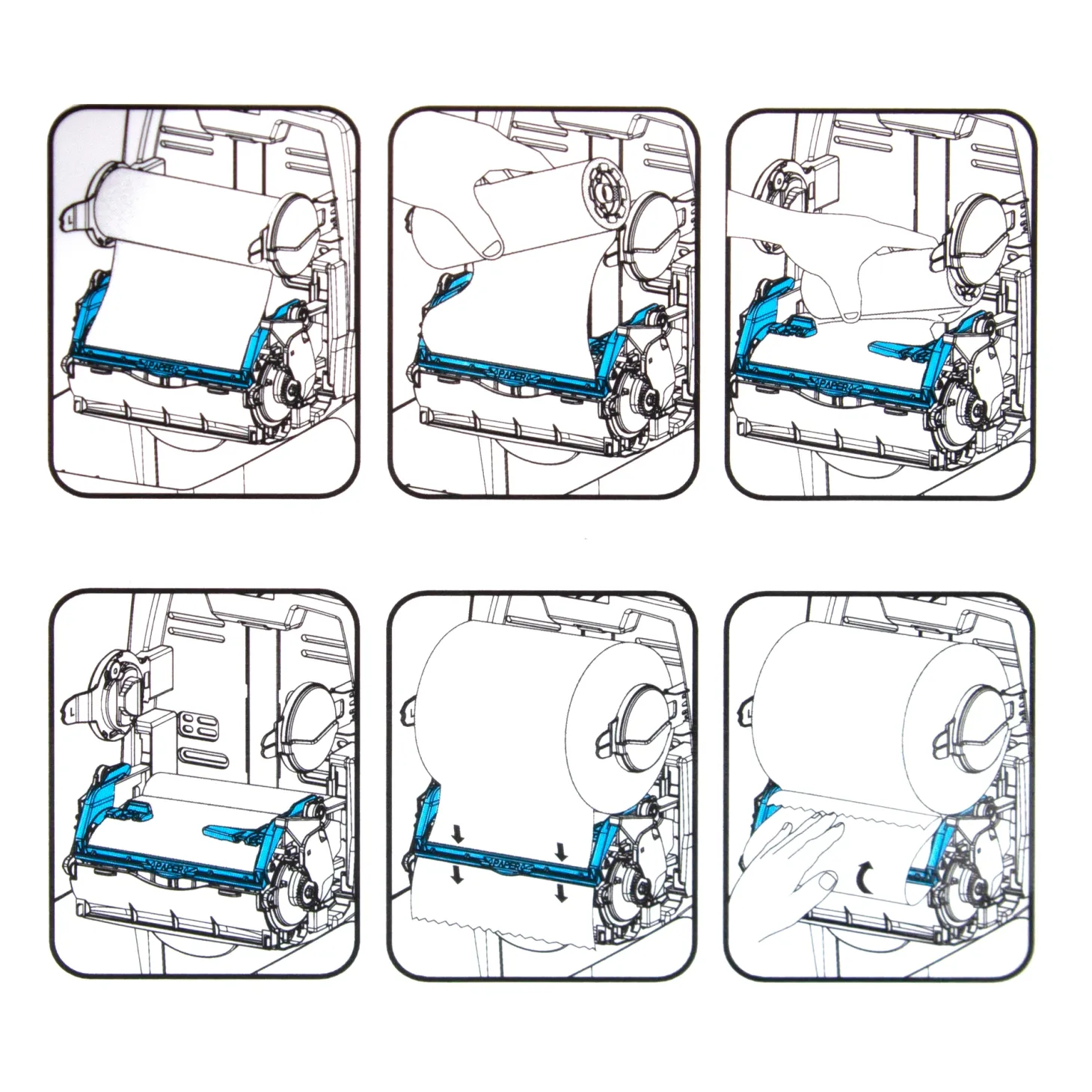 Kimberly-Clark Aquarius 7375, 7376 Rollenhandtuchspender