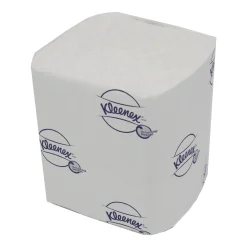 Kleenex 8408 Einzelblatt-Toilettenpapier Recycling, 2-lagig (gefaltet)